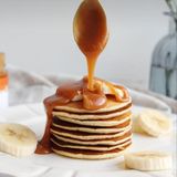 Pancake Nutella caramel