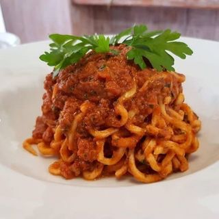 Spaguetti boloñesa