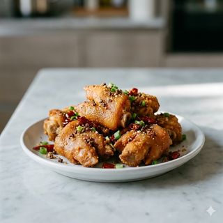 Zampe di maiale sale e pepe