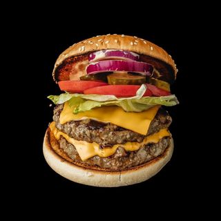 Royal double чізбургер (380г)