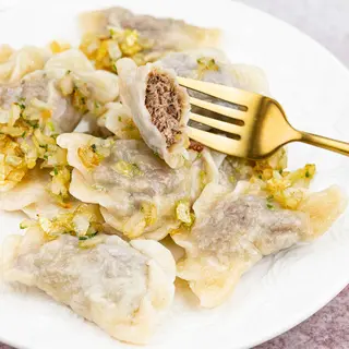 Pierogi z mięsem 7szt