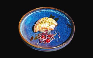 051. Nigiri aburi pistacchio