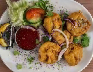10. Champiñón Pakora