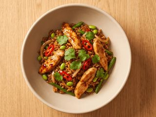 Fried rice witn chicken 