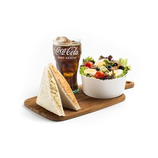 Menú Con Ensalada + 2 Fríos