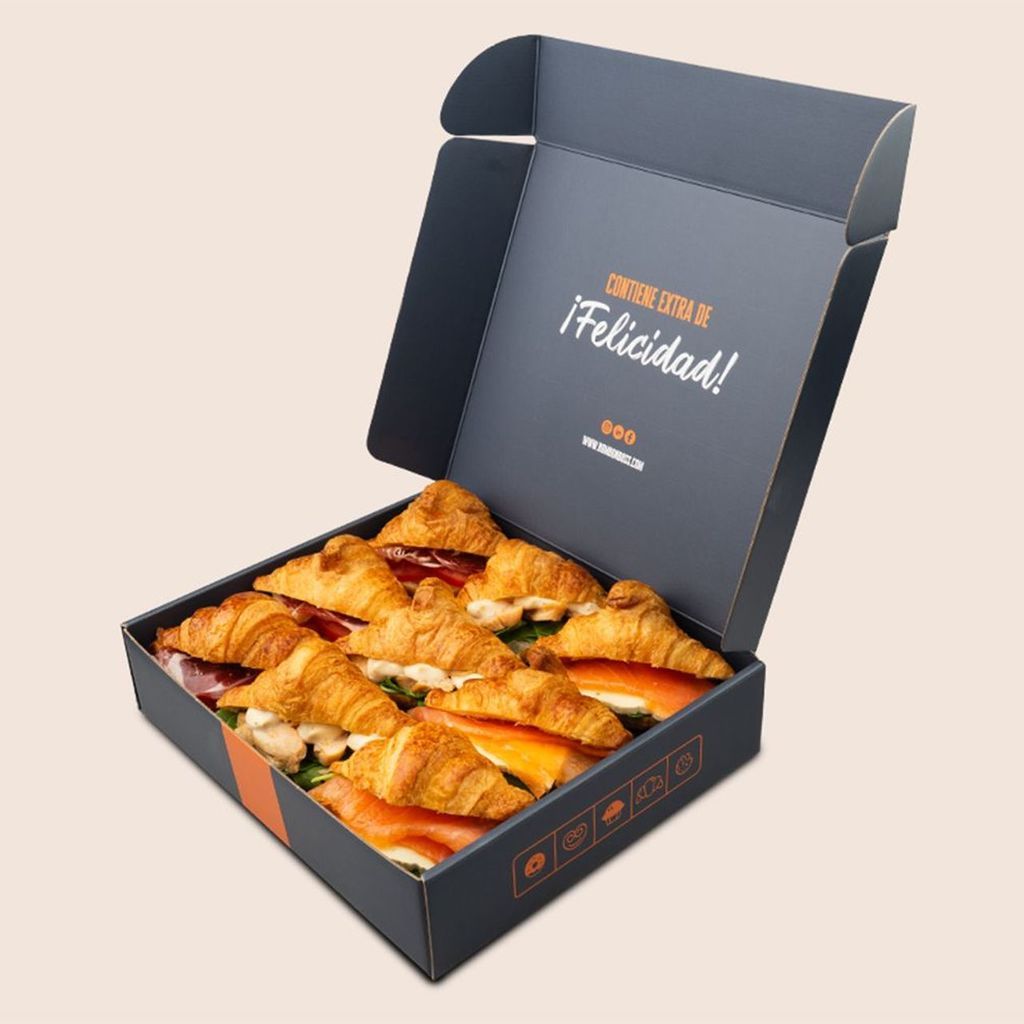 Caja mini croissant salados ¡NUEVO!