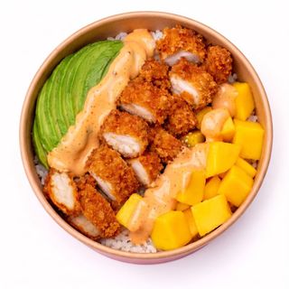Crunchy Chicken Poke