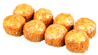 Pikantna krewetka pieczona z ananasem