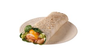 Wrap z łososiem