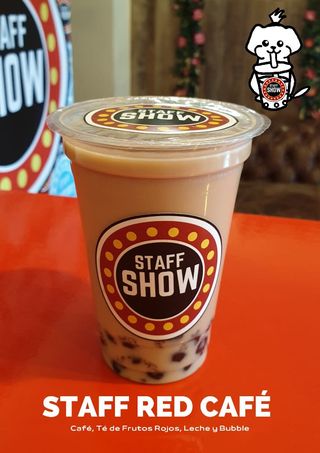 Bubble Tea Staff Red Café (450 Ml.)
