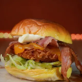 Hamburguesa Crispy Chicken: