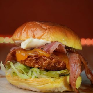 Hamburguesa Crispy Chicken: