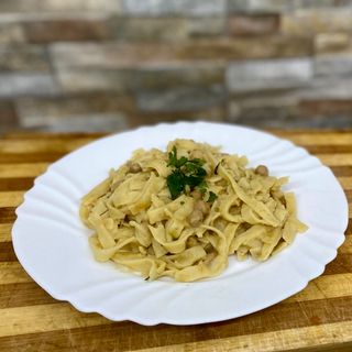 Pasta mista con ceci 