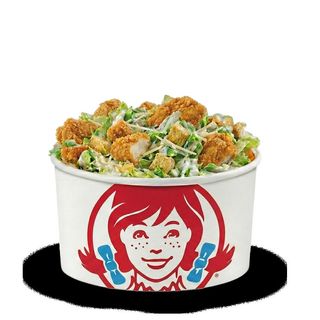 ცეზარის სალათი ცხარე ქათმით