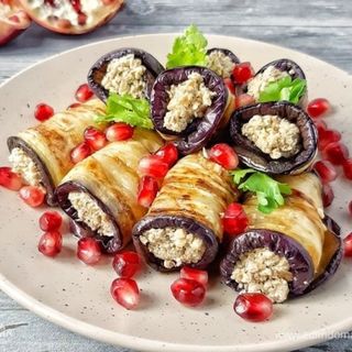 ბადრიჯნის რულეტი /Eggplant roll