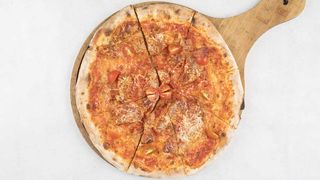 Guanciale pizza 