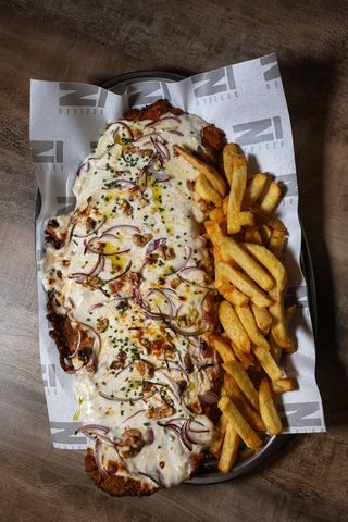 Milanesa Gorgonzola  (para compartir)