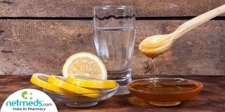 Lemon water with honey