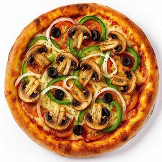 PIZZA MEDIA VEGETÁRIANA