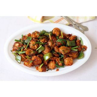 Mushroom Chilly Dry