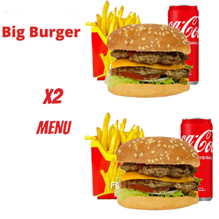 Menu Diwane Big Burger X2
