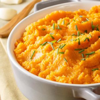 Purée de patates douces