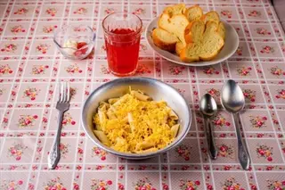 Макарошки с сыром 