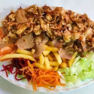 Plato combinado con lata
