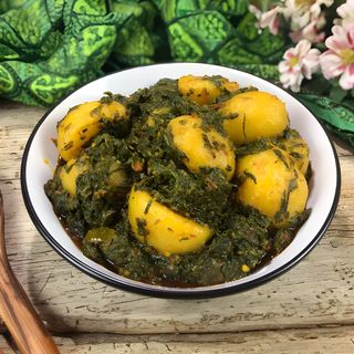 Aaloo palak