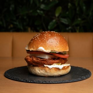Chicken Feta Burger