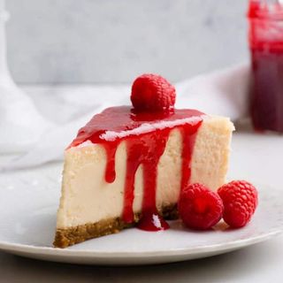 Raspberry cheesecake