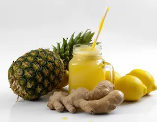 Jus D'ananas, Gingembre, Citron