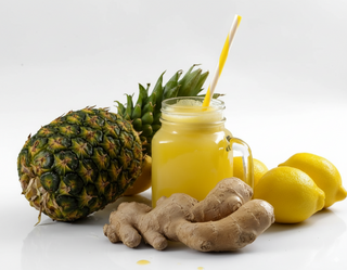 Jus D'ananas, Gingembre, Citron