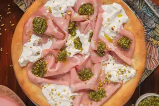 Pizza mortadella senza glutine