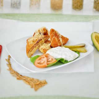 Slane palačinke sa pršutom