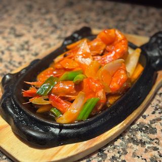 Gamberoni alla piastra