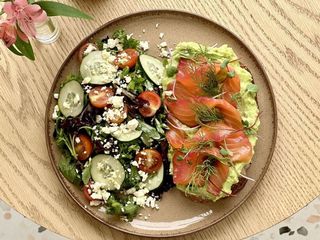 Salmon Avocado toast