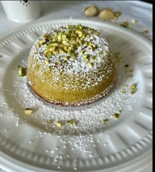 Soufflé di pistacchio