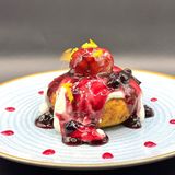 Papanasi cu dulceata