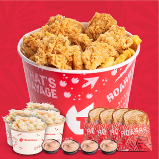 Bucket Tyranozaur 4 persoane