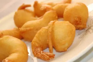  14. Gambas rebozadas