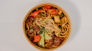 Лапша с говядиной