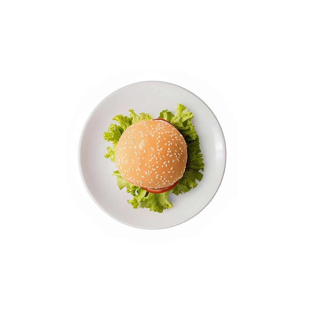 Menú hamburguesa francesa (sin carne)