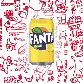 Fanta Limon Lata 33cl