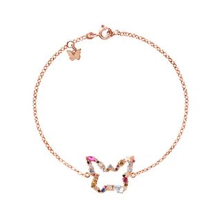Lueur narukvica Leptir roza pozlata (LUR-PGP-10)