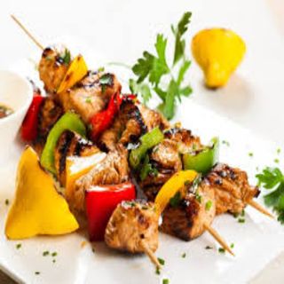 Brocheta de cerdo a la brasa (1 ud.)