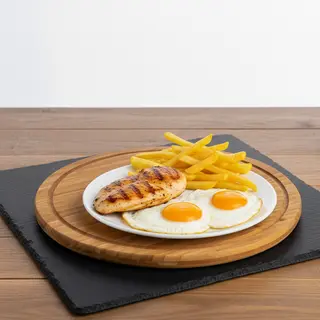 Menú Pechuga A La Plancha