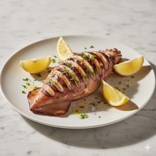 Ración De Sepia A La Brasa