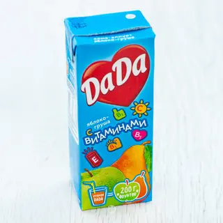 Натуральный сок ДаДа 0,2л