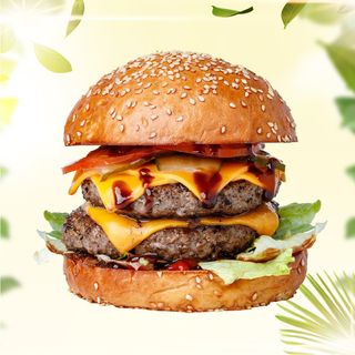 Double cheese burger